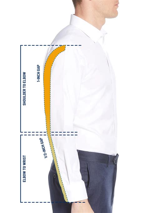 Proper Dress Shirt Sleeve Length Measurement And Fit