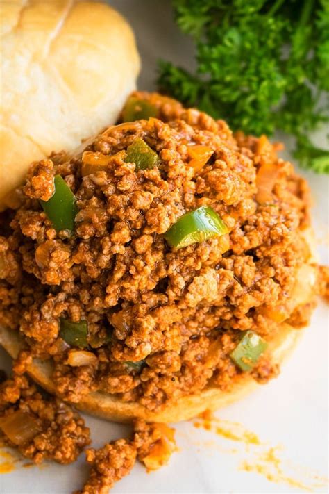 Best Classic Quick Easy Sloppy Joes Recipe Homemade With Simple