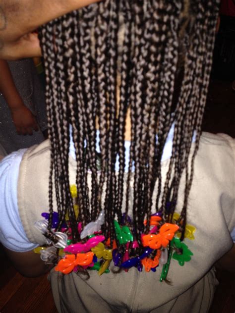 Barrets Braids With Beads Thick Hair Styles Quick