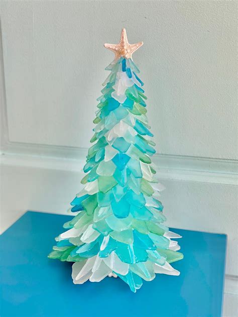 Shop the largest selection of christmas ornaments online at traditions! These Beautiful Sea Glass Christmas Trees Will Give Your ...