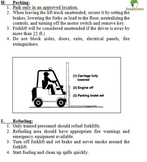Download The Forklift Safety Training Document