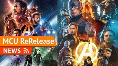 Avengers Infinity War and Endgame Re-Release in Theaters Russo Brothers