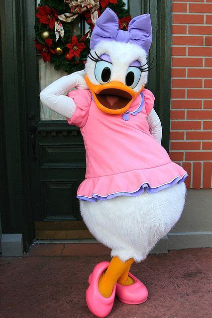 Daisy Duck In The Main Street Usa Plaza Was The First Character