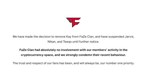 Faze Clan Members Accused Of Manipulating Charity Cryptocurrency Kicked