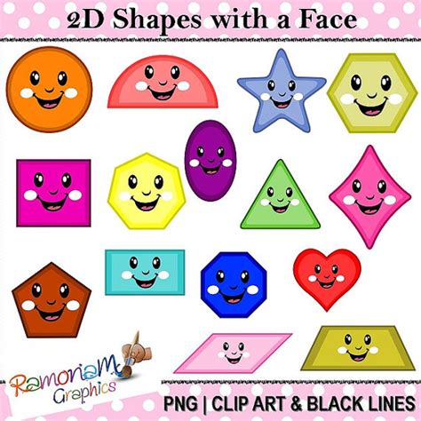 Shapes Clipart Basic 2d Shapes Clip Art Library