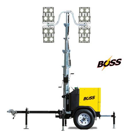 Lighting Tower Trailer Solar Light Towers For Hire Master Hire Built