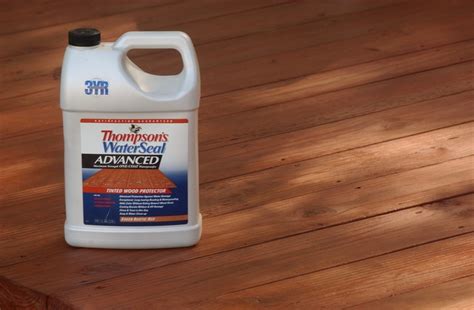 Spraying thompson's waterseal on your landscaping rocks can protect them from fading while also giving them a constant glistening, clean and wet appearance. Thompson's Water Seal Advanced Tinted Wood Protector adds ...