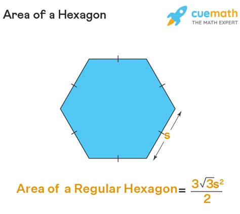 area of hexagon formula examples area of regular hexagon