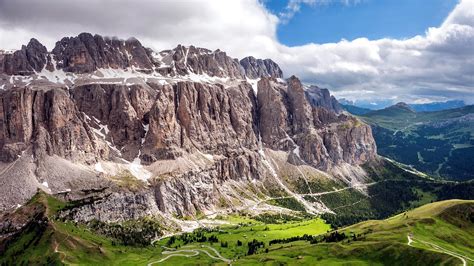 Nature Landscape Sky Mountains Dolomites Mountains Hd Wallpaper