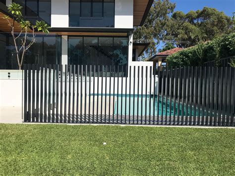 Aluminium And Glass Pool Fencing Combined Fence Spot