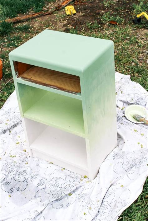 How To Paint Ombre Furniture At Home With Ashley