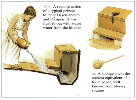 Roman Toilets I Know You Ve Always Wondered How Ancient Peoplewent Commodelatrine Roman