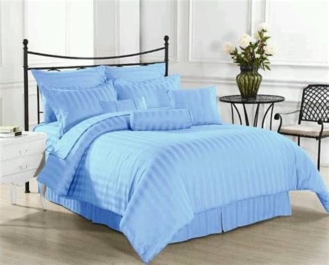 Double Satin Strip Bed Sheet Rs 370 Piece Vicky Garments Id