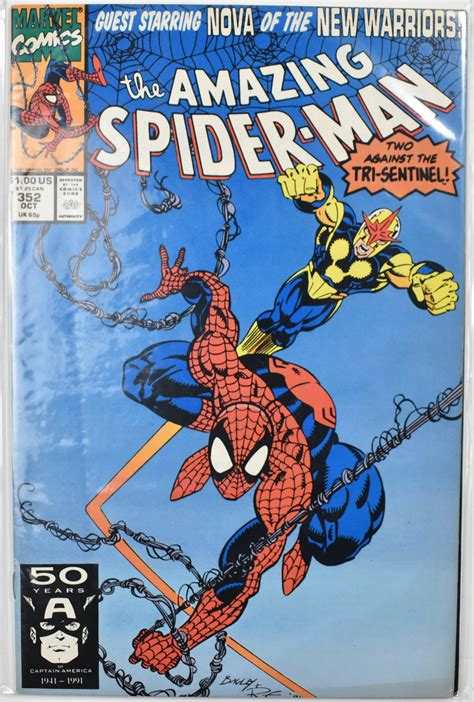 The Amazing Spider Man Marvel Comic Book 352 Oct Amazing Spider Man