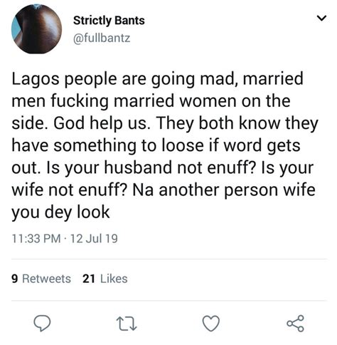 Twitter User Reveals Secret About Lagos Based Marraiges Romance Nigeria