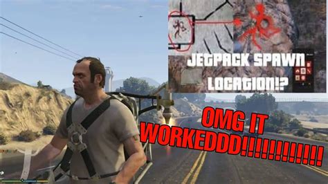 One of the most fun things to do in grand theft auto v is to run around in the environment, find cool stuff to drive, and then cause mayhem. GTA 5 jet pack code and location - YouTube