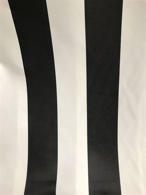Swatch Designer Satin Brocade Fabric Black And White Stripes