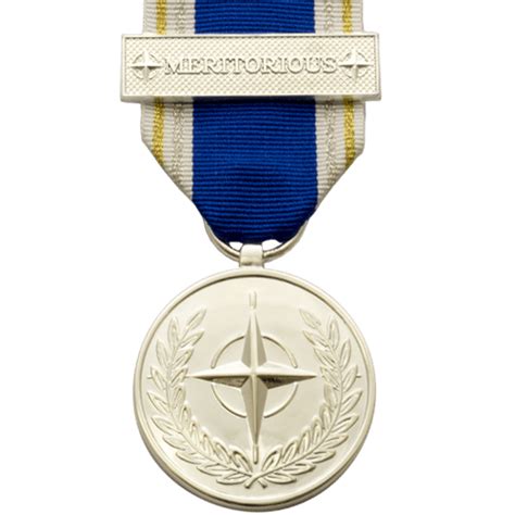 Nato Meritorious Service Medal Msm Miniature
