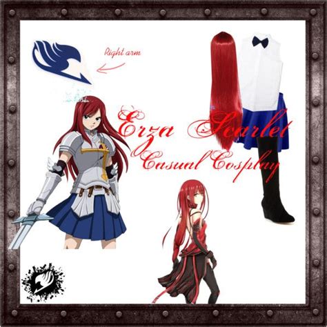 Erza Scarlet Casual Cosplay By Asuna Yuuki154 On Polyvore Featuring The
