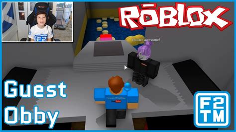 Roblox Guest Obby By Fudz Roblox Guests Are Noobs