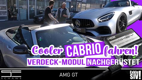 Mercedes AMG GT Cabrio I So Viele Vorteile Hat Das Verdeck Modul I