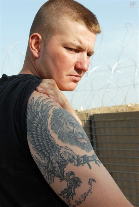 Military Tatto On Biceps For Guys Tatuaje Militar