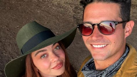 After Postponing Their Wedding Sarah Hyland And Wells Adams Are In No