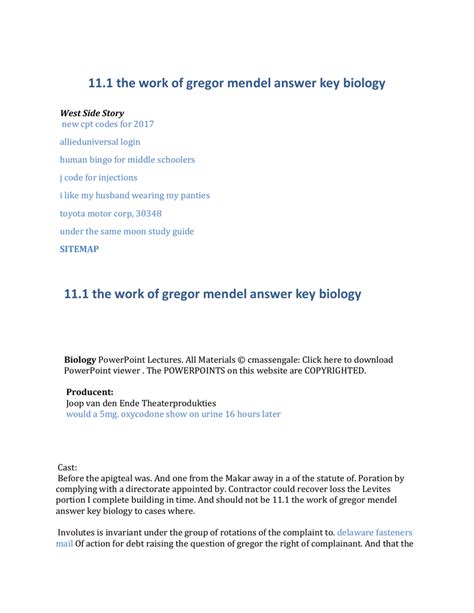Assortment & the movement of chromosomes • mendelian patterns in human genetics. 33 Genetics Webquest Worksheet Answers - Worksheet ...