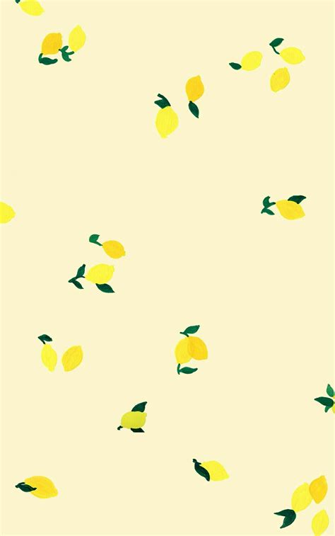 Desktop Lemon Aesthetic Wallpaper