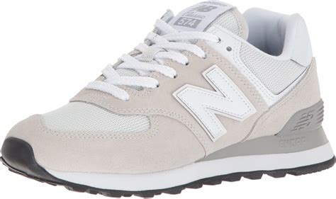 New Balance Womens 574 Core Sneaker White 5 Uk Wide Uk Shoes And Bags
