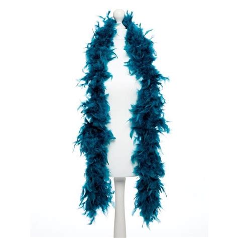 Deluxe Teal Feather Boa Party Delights