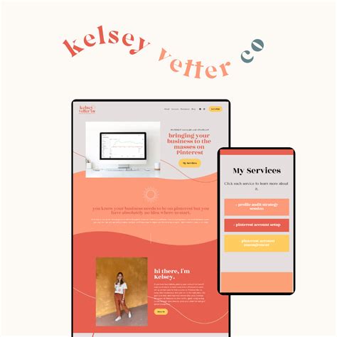 Kelsey Vetter Co Branding And Website — Hayley Breanne Design