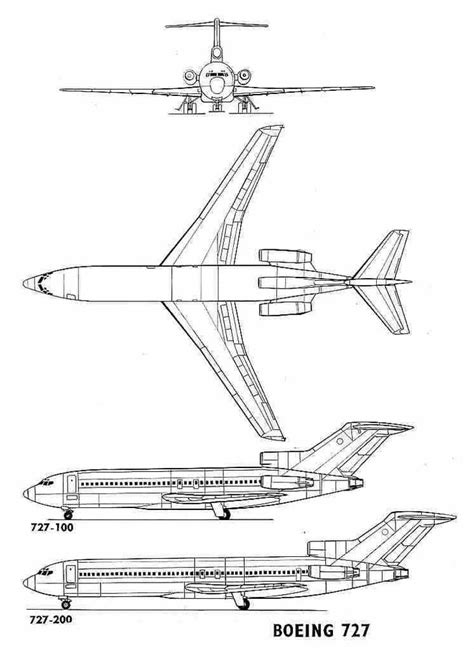 Boeing 727 Aircraft Airliner Facts History Pictures Boeing 727