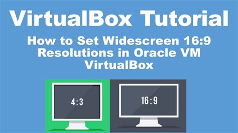 How To Set Widescreen 169 Resolutions In Windows Xp In Oracle Vm