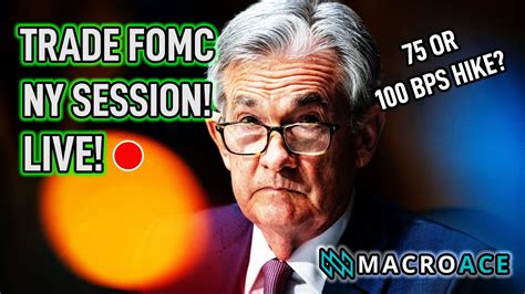 Trade Fomc With Us Live 🔴 Youtube