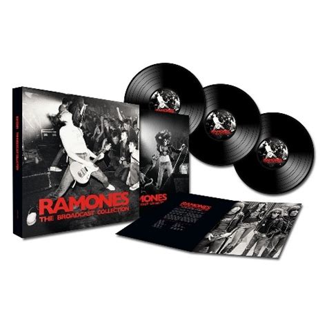 Ramones The Broadcast Collection 3lp Box Hardcore Punk Season