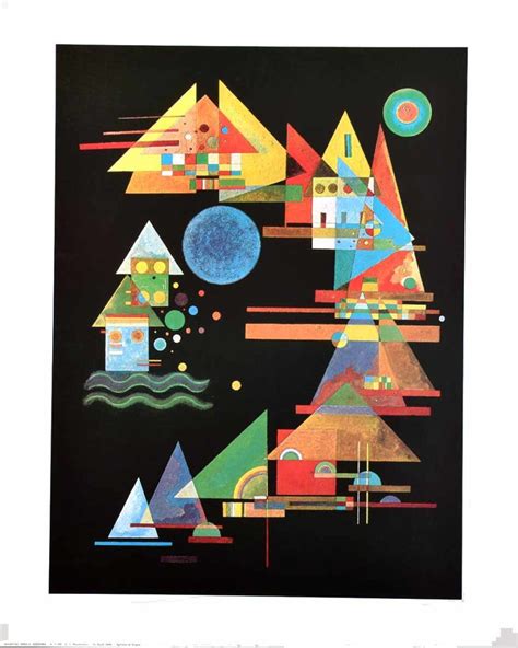 Wassily Kandinsky Tips In Arches 1927 — Poster Plus