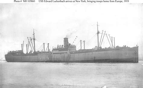Usn Ships Uss Edward Luckenbach Id 1662