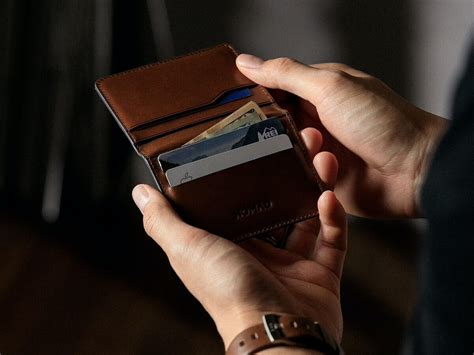 Nomad Card Wallet Plus Has Thermoformed Leather Providing Plenty Of