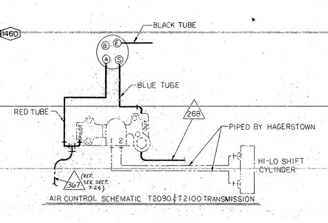 Schematic Eaton Fuller 13 Speed Air Line Diagram