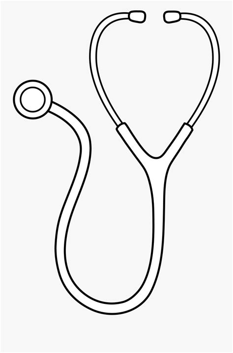 Stethoscope Clipart Black And White Free Transparent Clipart Clipartkey