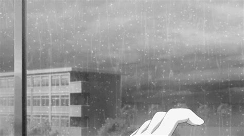 Boy Rain Alone Aesthetic Sad Anime  Anime Boy In Rain Posted By
