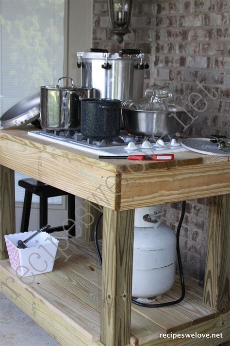 The outdoor stove below is a typical one that came with tent trailers years ago. Canning Stove… I am in LOVE…. would work for camping too ...
