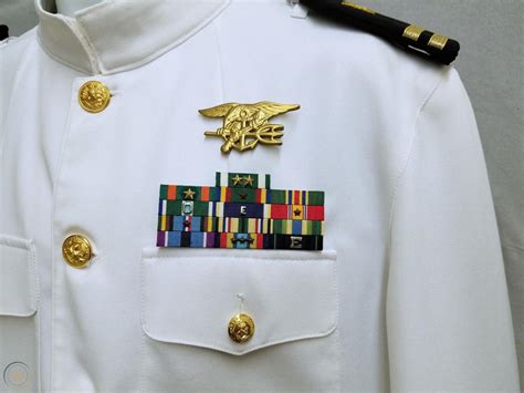 Usn United States Navy Seal Steven Seagal Under Siege 48r White Uniform