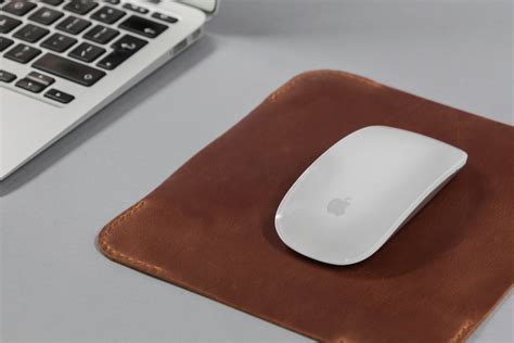Brown Laptop Mouse Pad Natural Maroon Mouse Pad T For Office