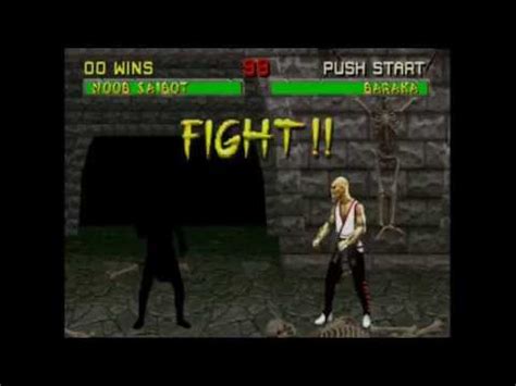 Mortal Kombat II Arcade Play As Noob Saibot YouTube