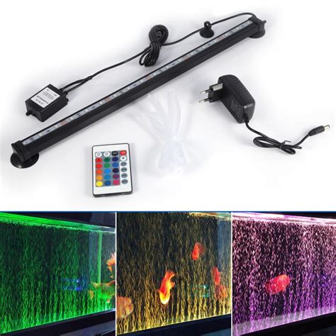 A common problem with the jellyfish mood lamp is that bubbles adhere to the fish, causing them to. LED Aquarium Fish Tank Light Submersible Air Bubble Lamp ...