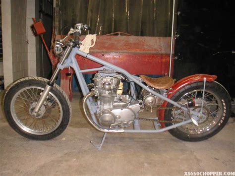 Hell Kustom Yamaha Xs650 1975 By The 520 Chain Cafe