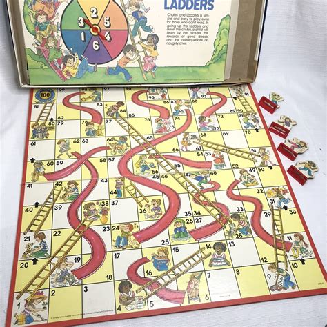 Mavin Vintage Original 1979 Chutes And Ladders Board Game Milton