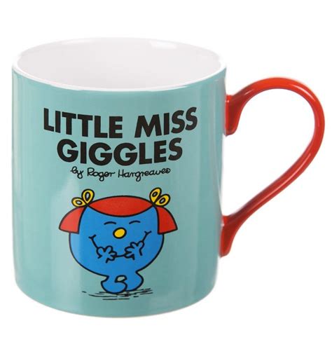 Boxed Little Miss Giggles Mug Mugs Mr Men Mugs Mugs For Men